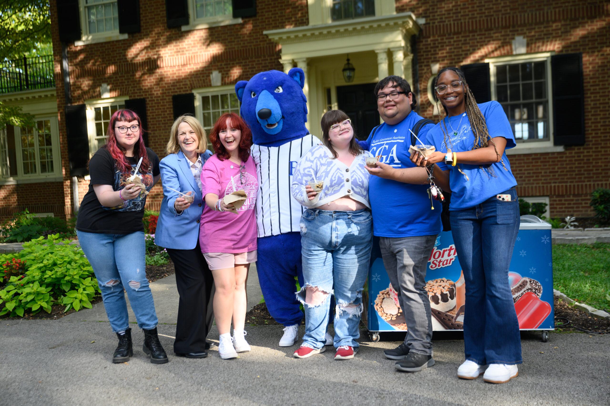 Berea College ice cream social
